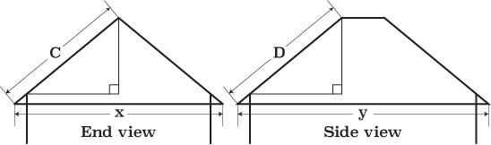 Hipped Roof Elevations